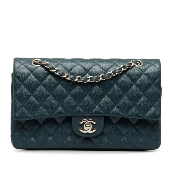 Chanel Handbags - Authentic Chanel Medium Classic Caviar Double Flap Bag